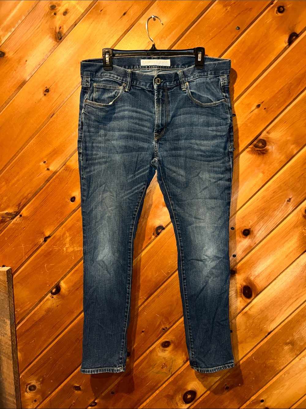 Mens express Alec super skinny fit jeans 34 x30